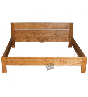 Łóżko drewniane dla jednej osoby